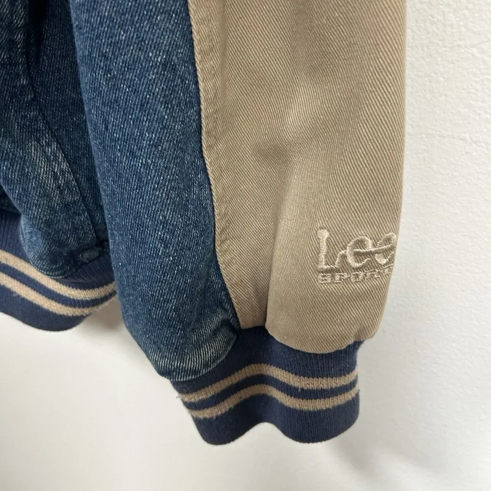 Lee Green Bay Packers Blue and Tan Denim Jacket - Picture 4 of 8